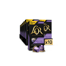 L'OR Espresso C?psulas de Caf? Lungo Profondo | Intensidad 8 | 100 C?psulas Compatibles Nespresso (R)