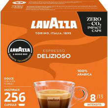 Lavazza Modo Mio Espresso Delizioso 256 Pods for Capsule Coffee Machine, Medium