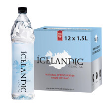 Icelandic Glacial Still Water 1.5l Recycled PET Bottles x 12 Per Pack
