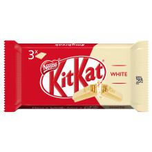 Nestl? KitKat chocolate blanco - Barritas de chocolate blanco, snack de chocolate multipack 24x(3x41,5g)