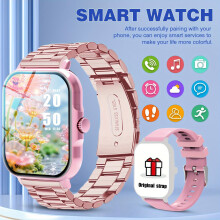Moderne Herren-Smartwatch – Wireless 5.3, 4 GB RAM + 32 GB Speicher, HD-Display, Anruf-/Nachrichtenbenachrichtigungen, ideales Geschenk für