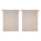 2Pcs Cotton Laundry Bags for College Students - Beige 1