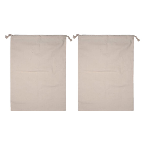 2-pak beige bomuldsvaskeposer