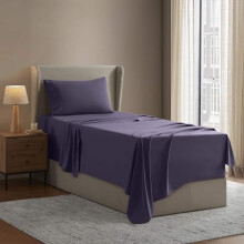 Hoeslakenset voor tweepersoonsbed (Queen size) – Ultrazachte microvezel, diepe hoes