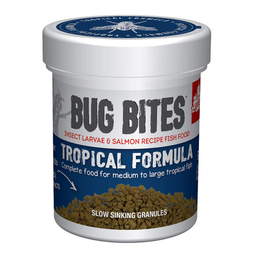 Fluval Fluval Bug Bites Tropical Large Granule Fish Food 45g