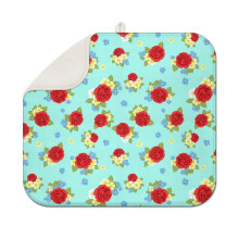 Tapis égouttoir de cuisine Pioneer Flower à motif floral, 1 paquet, tapis égouttoir en microfibre ultra absorbant, 40,6 x 45,7 cm