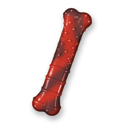 Nylabone Nylabone Extreme Tough Dog Chew Toy Bone, Durable, Cleans Teeth, Beef