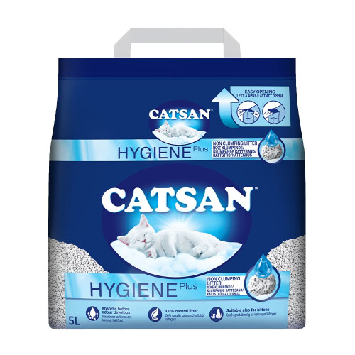 Catsan Catsan Hygiene Non-Clumping Odour Control Cat Litter 5L