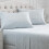 Queen Microfiber Sheet Set 4-Piece Deep Pocket 1