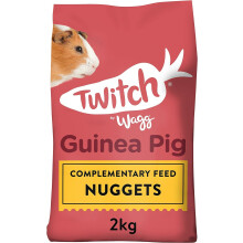 Wagg Twitch Guinea Pig Food 2kg (Pack of 4) - Complementary Feed