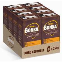 Bonka Caf? Molido Colombia 250 g - 8 paquetes