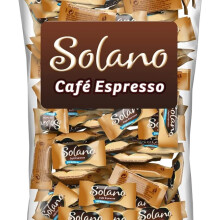 Solano Caramelo Cremoso Sabor Caf? y sin az?car, Chuches Halloween, Golosinas Halloween (1kg)