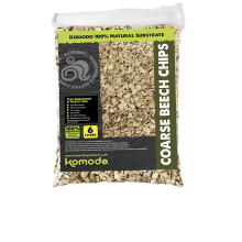 Komodo Coarse Beech Chips Substrate for Reptile Cage Vivarium Habitat