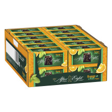 After Eight Nestl? L?minas de Chocolate Negro con Interior de Menta y Naranja 200g - Pack de 24