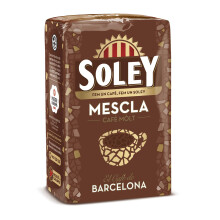 Caf? Soley molido Mezcla, 250 gramos - [Pack de 12]
