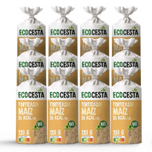 ECOCESTA MEJOR CADA DIA Mejor Cada D?a Tortitas de Ma?z Bio (12 x 110g) 1380 g