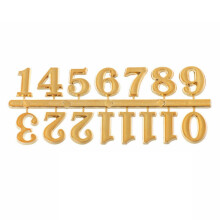 Conjunto de 12 peças de numerais arábicos para relógio