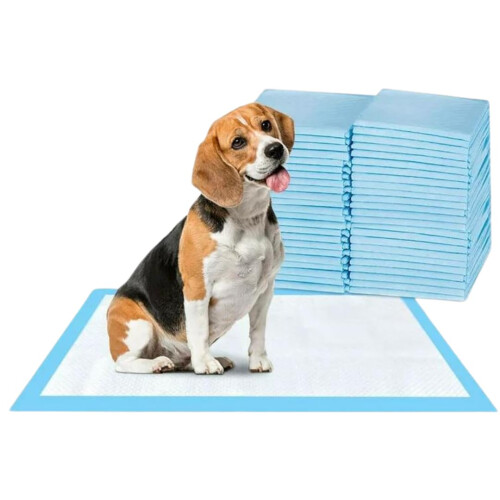 Bazaar Large Puppy Pads 100 Pack Disposable Puppy Training Pads