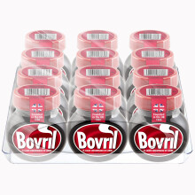 Bovril - Salsa Bovril Original, Concentrado de Carne L?quido, Condimento para dar Sabor a Carnes, Disoluci?n Instant?nea - Pack 12 x 125 g