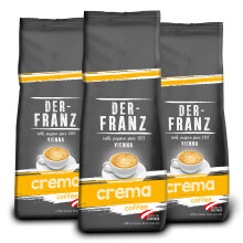 Der-Franz Crema Caf?, granos enteros, 3 x 500 g