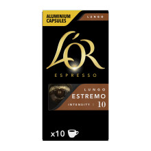 L'OR Espresso C?psulas de Caf? Lungo Extremo | Intensidad 10 | 100 C?psulas Compatibles Nespresso (R)* - Amazon Exclusive - Amazon Exclusive