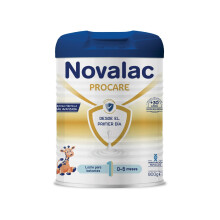 Novalac Procare 1 Leche de Inicio para lactantes 0-6 Meses. Contribuye al Desarrollo Normal y del sistema inmunitario del Beb?. F?rmula Elaborada con