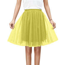 Jupe scintillante pour femme, jupe de carnaval élégante plissée à taille haute et ourlet fluide, idéale pour les fêtes et occasions spéciales.