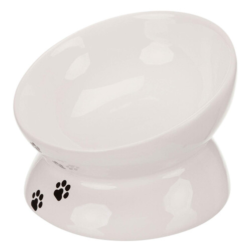 Trixie Trixie Ceramic Cat Feeder White