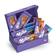 Milka Caja Choco & Bakery, Tabletas de Chocolate y Galletas, MMMAX Oreo, MMMAX Caramelo y Avellanas, Milka Lufl?e y Caramelo, Cookie Sensations, Pack