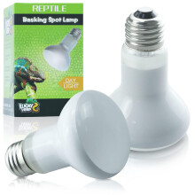UCKY HERP Reptile Heat Lamp Bulb, 2 Pack 50W Basking Spot Light for