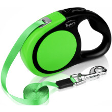 Taglory Retractable Dog Lead 5 m, Extendable Leash No-Tangle Heavy