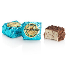 Venchi - Chocoviar Stracciatella - Bomb?n de Chocolate con Leche con Relleno de Nata y Nibs, 1 kg - Sin Gluten