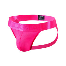 Fo-éadaí Thong Jockstrap Fir Lá Vailintín 2025 Faisean Ócáideach Fo-éadaí Soladacha Sexy Thong Briefs Ardaithe Tóin Breathable Bándearg Te