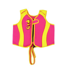Children's sleeveless zip-up life vest pink 3-6 years