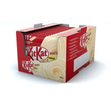 Nestl? KITKAT mini barritas de chocolate blanco caja 16x146,3g