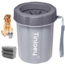 Tinioey Dog Paw Cleaner for Medium Dogs, Dog Paw Washer Muddy Paw Cleaner, Pet F