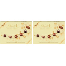 Lindt Dulces Deseos Caja de bombones de chocolate surtidos, chocolate con leche, chocolate negro, chocolate blanco, bombones para regalar, caja de bom