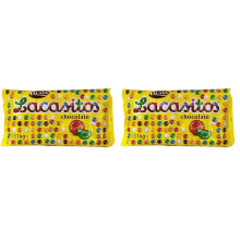 Lacasitos Gragea de Chocolate con Leche Recubierta con Az?car Coloreado 1 kg (Paquete de 2)