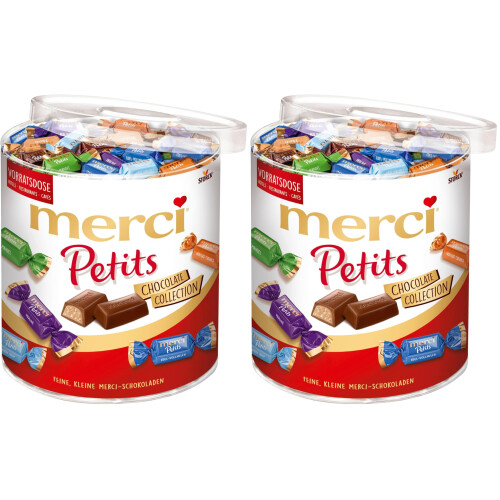 Merci, Surtido de chocolate - 1000 gr. (Paquete de 2)