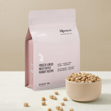 Hipaws Rabbit Recipe Freeze-Dried Complete Cat Food Treats Toppers