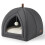 Bedsure Cat Cave Bed Igloo - Cat Tent Bed House with Removable 1
