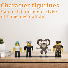 2025 99Nights in The Forest Figuren (10 Stück, 3,5 Zoll) – Sammelfiguren für Kinder, Erwachsene und Spielefans – Kompatibel mit 99Nights in The