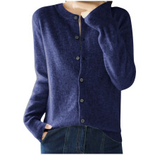 Gilet léger en maille pour femme, manches longues, ouverture sur le devant