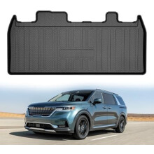 Tapete de carga para Kia Carnival 2022-2025 e 2026 (não híbrido) - Acessórios - Tapete de porta-malas em TPE, protetor de carga para todas as