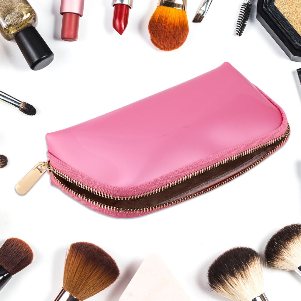 Shell Cosmetic Bag Waterproof Toiletry Women Travel Makeup Man Mother Red