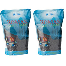 Pettex Roman Gravel Aquatic Roman Gravel 2 Kg Jet Black (Pack of 2)