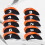 Neopren golfjernhodebeskyttersett – 10 deler 1