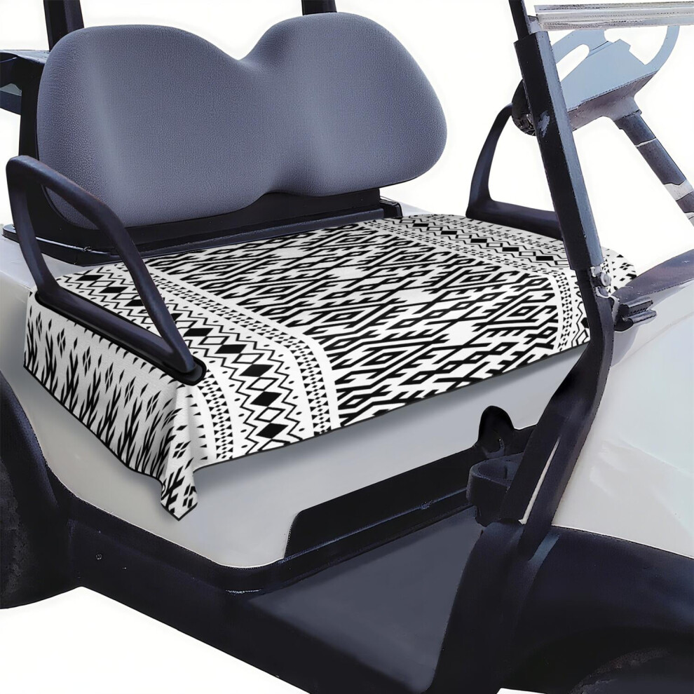 Golf Cart Seat Cover 51" X 31", Universal Microfiber Towel For Ezgo Txt & Rxv, Club Car Precedent, Yamaha G29 Models 9402001922649