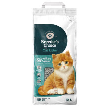 Breeder's Choice (Breeder Celect) All-Natural Cat Litter (10L) – 99%