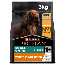 Pro Plan Small & Mini Adult Everyday Nutrition, Dry Dog Food, Rich in Chicken, Pack of 1 (1 x 3 kg)